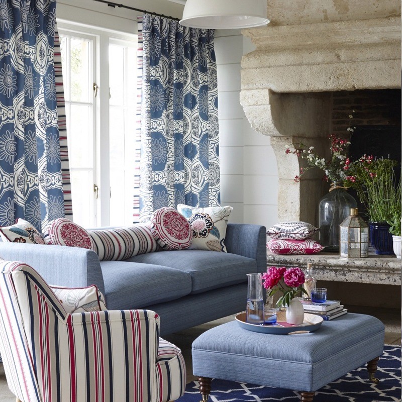 Select your curtains from our luxurious curtain fabrics  from major designers - Interior Mood, County Carlow, Ireland