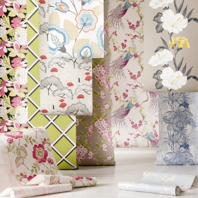 Classic and contemporary wallpapers and wall coverings from designers Tim Wilman, Blendworth and Rasch from Interior Mood, County Carlow, Ireland